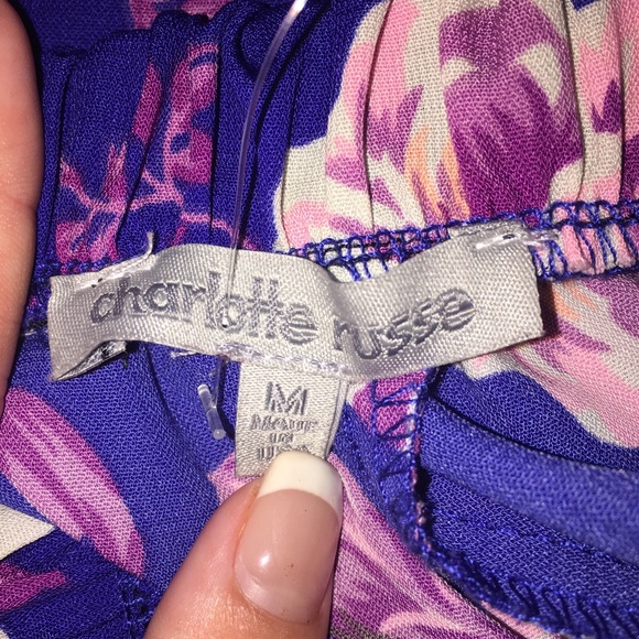 Floral Charlotte Russe Shorts - Picture 3 of 3